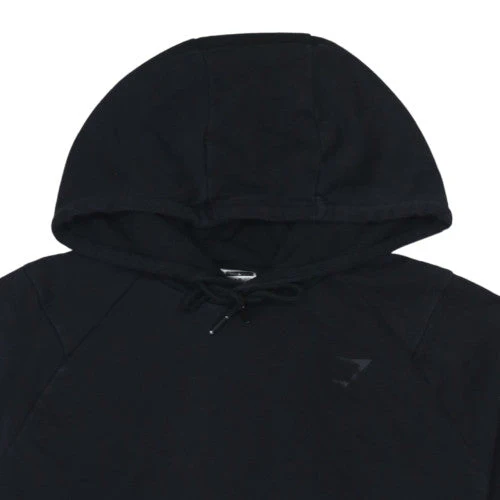 Gymshark Men's Black Pullover Hoodie Size L Regular Fit Gym Wear - Image 8