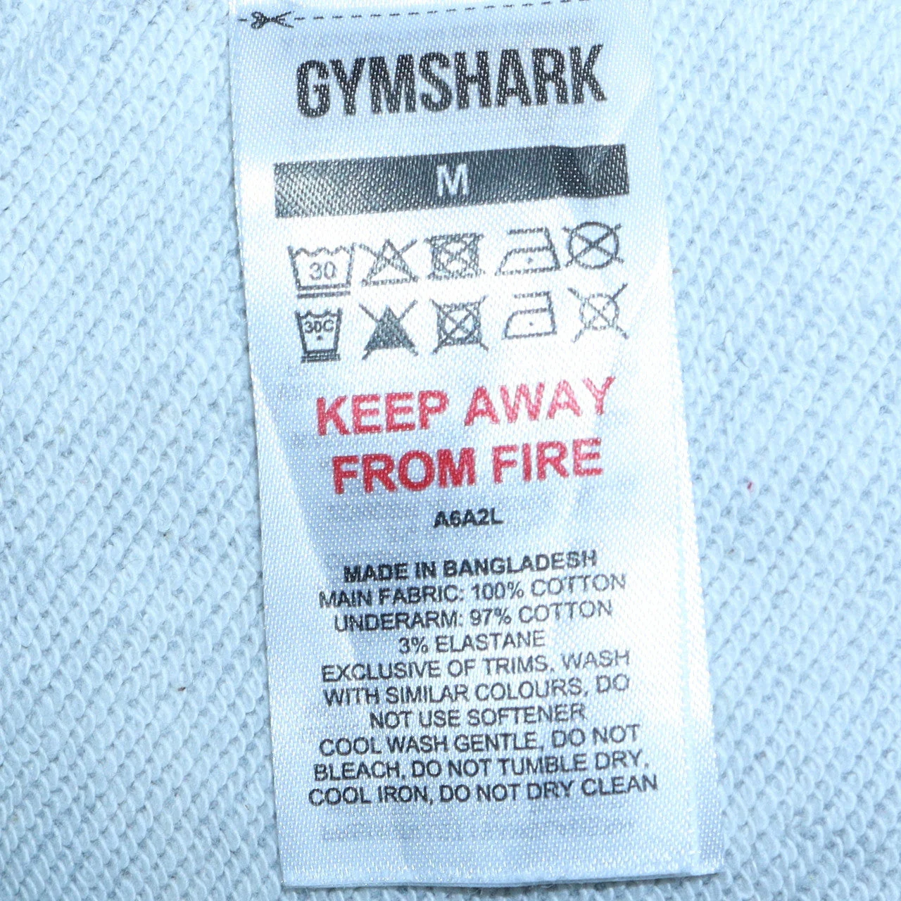 Gymshark Men's Grey Pullover Crew Neck Sweatshirt Size M Regular Fit - Image 6