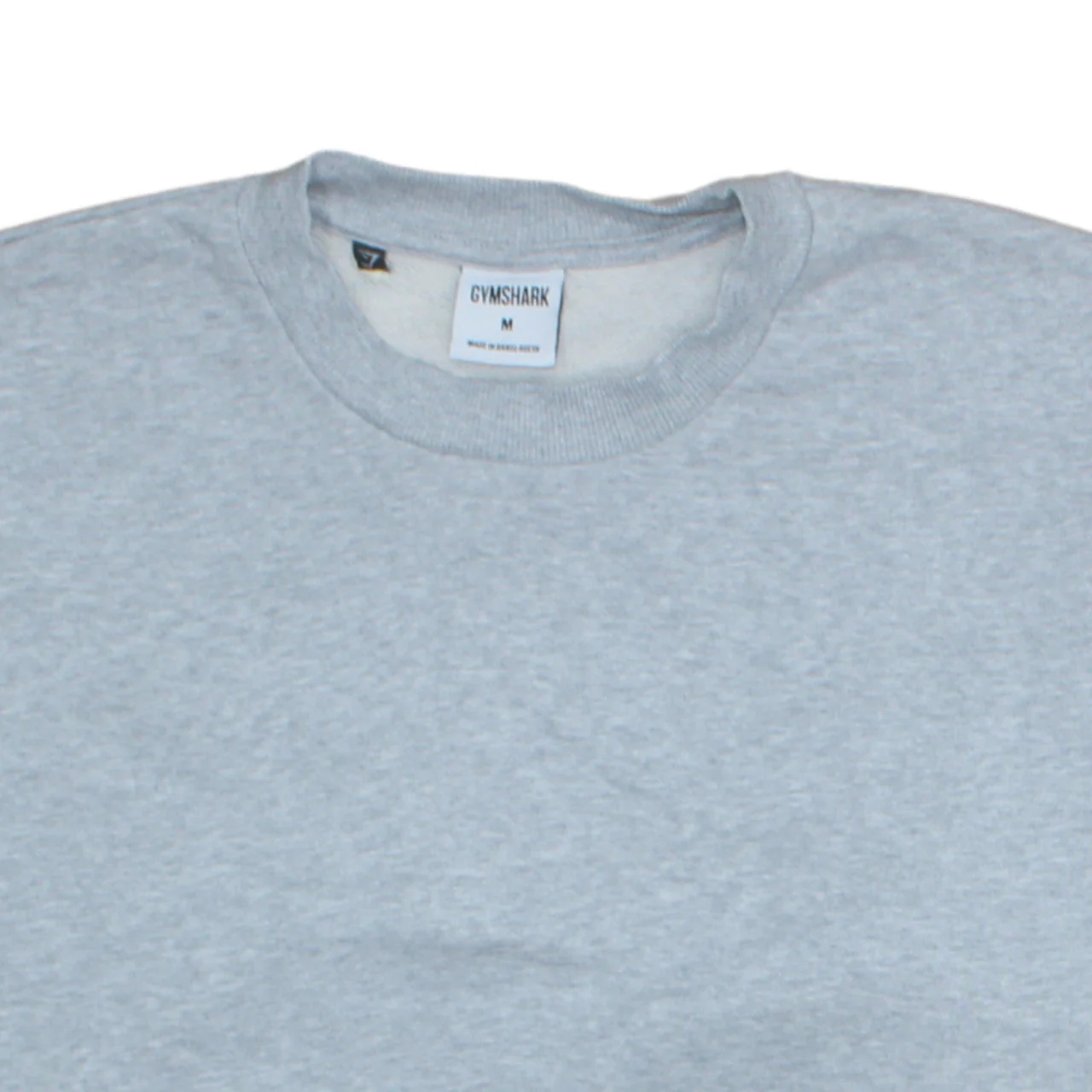 Gymshark Men's Grey Pullover Crew Neck Sweatshirt Size M Regular Fit - Image 8