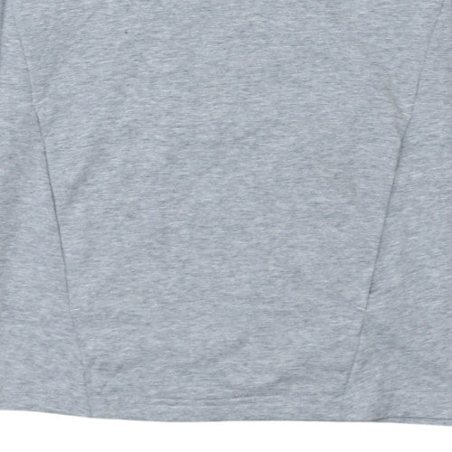 Gymshark Men's Grey XS Pullover Hoodie Slim Fit Lightweight - Image 7