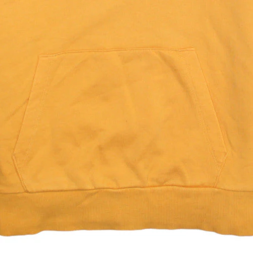 Gymshark Men's Yellow Pullover Hoodie Size S Lightweight Athletic - Image 7