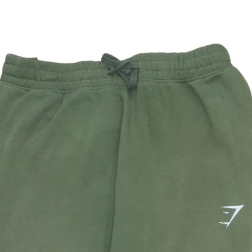Gymshark Womens Green Jogger Sweatpants S Drawstring Waist Comfy Fit - Image 8