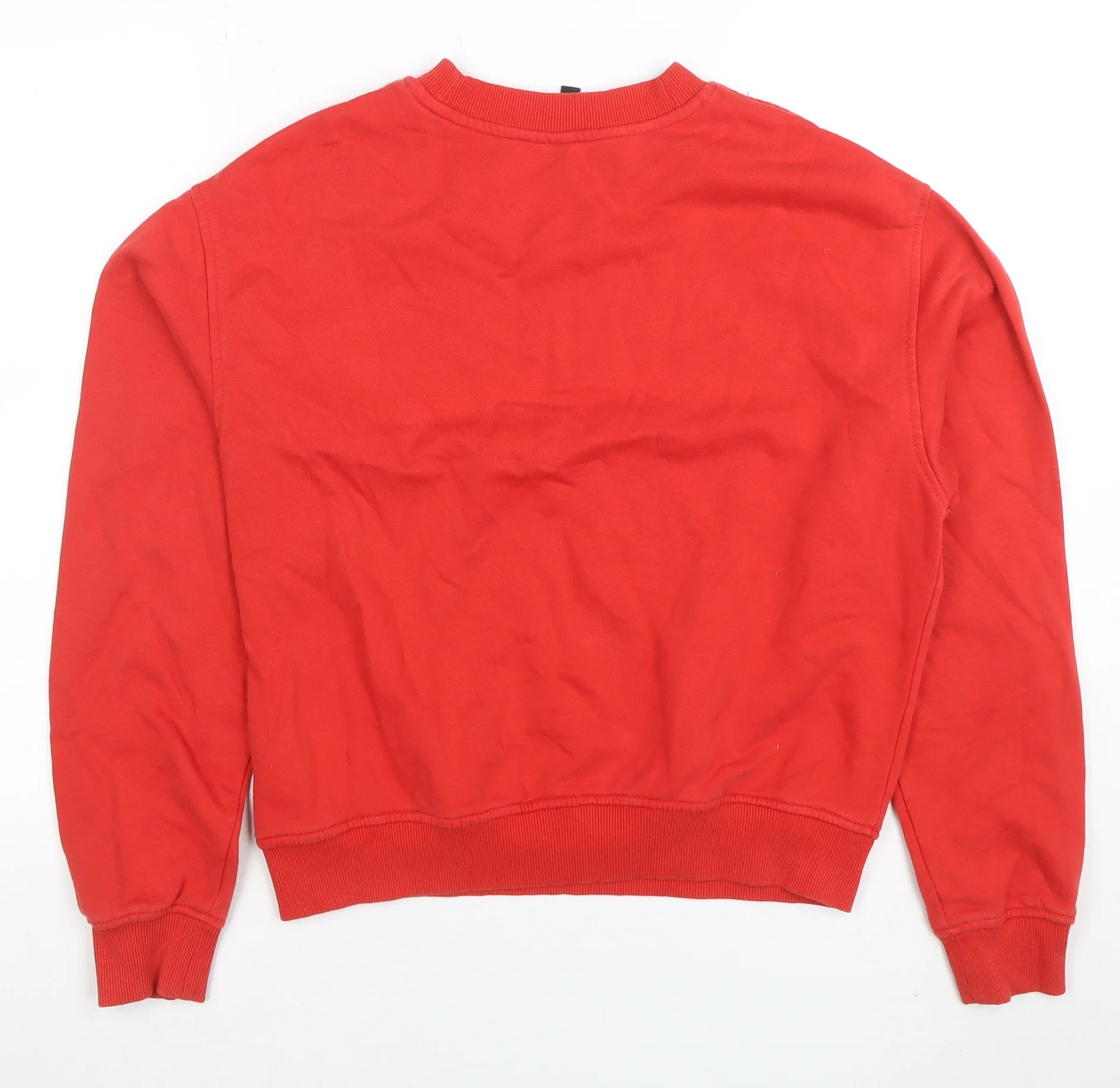 H&M Divided Women's Red Orlando USA 98 Pullover Sweatshirt Size 12 - Image 3
