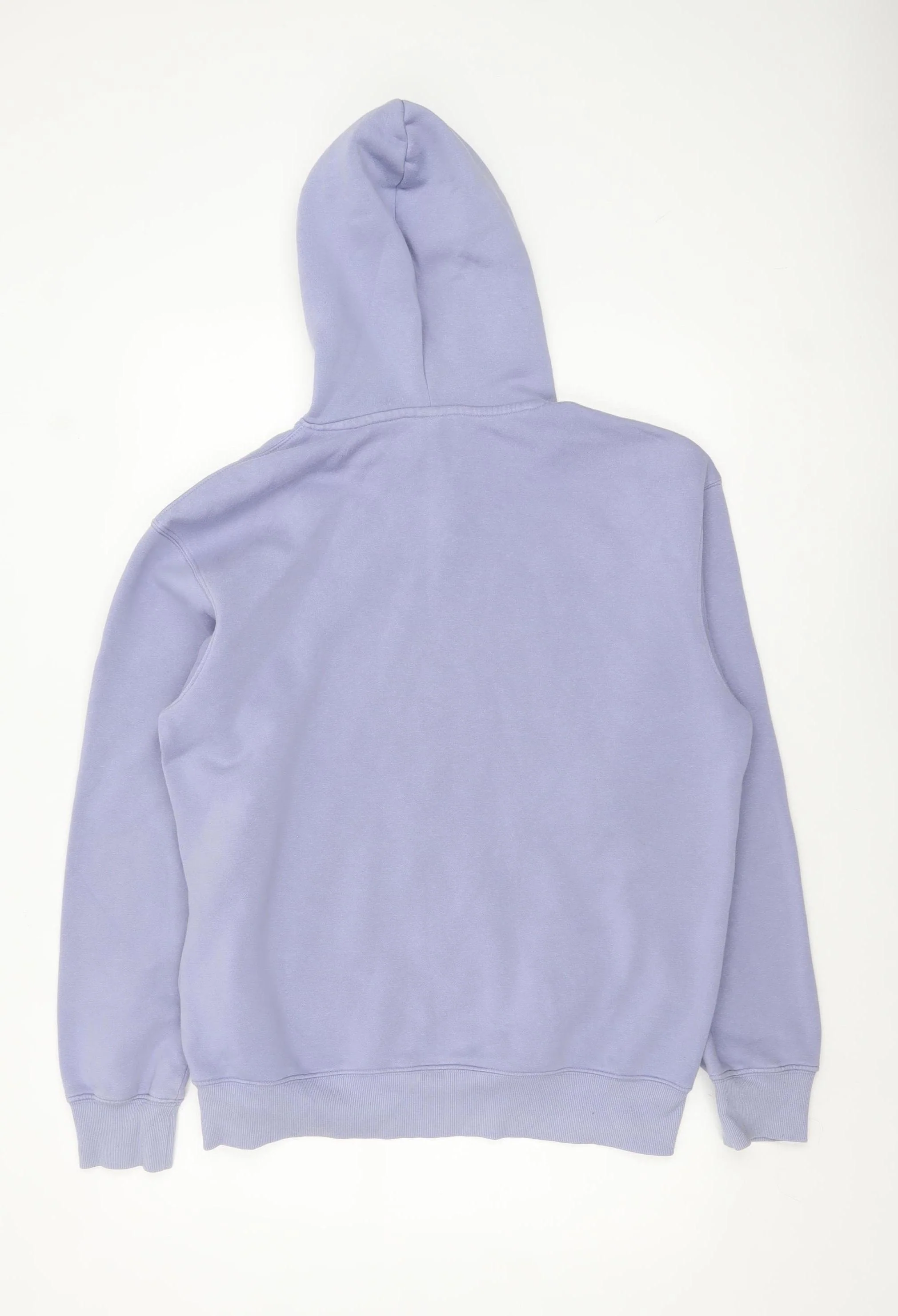 H&M Men's Purple Relaxed Fit Pullover Hoodie Size S - Image 3