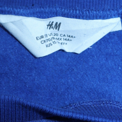 H&M NASA Blue Crew Neck Teens Pullover Sweatshirt Size S - Image 5
