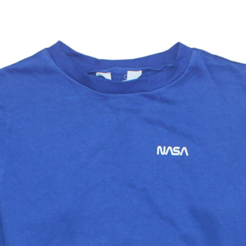 H&M NASA Blue Crew Neck Teens Pullover Sweatshirt Size S - Image 8