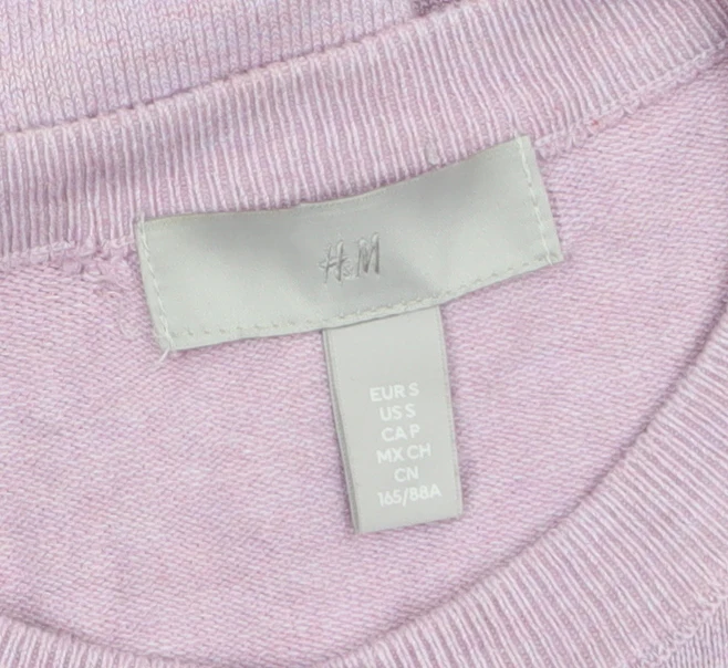 H&M Women’s Purple Button Cardigan Size 8 Lightweight Knit - Image 5