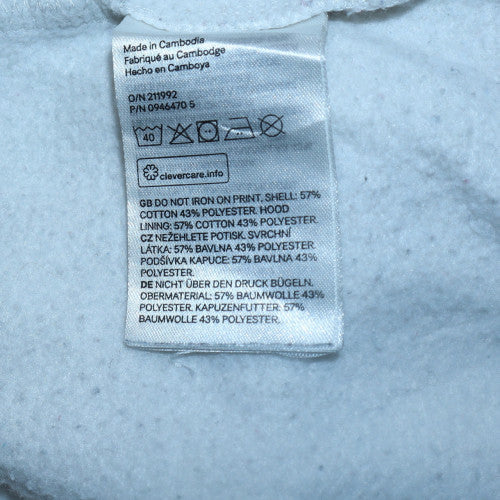 H&M Women White MTV Graphic Pullover Hoodie XL Regular Fit - Image 6