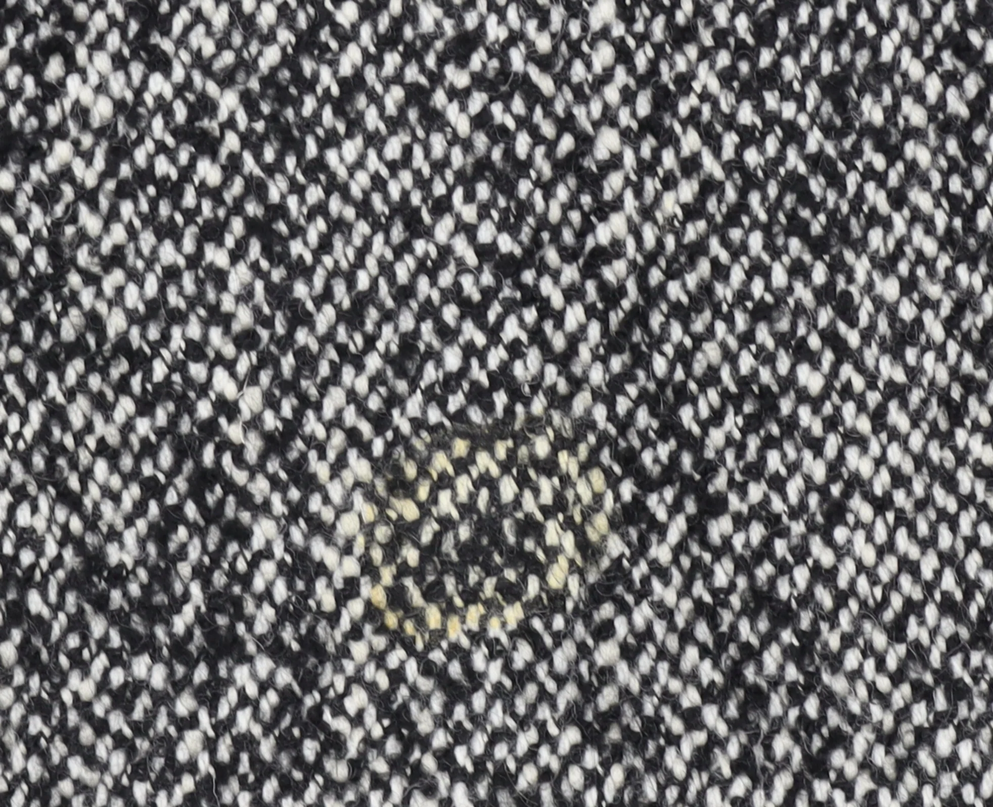 H&M Women's Grey Wool Blend Tweed Long Overcoat XS - Image 6