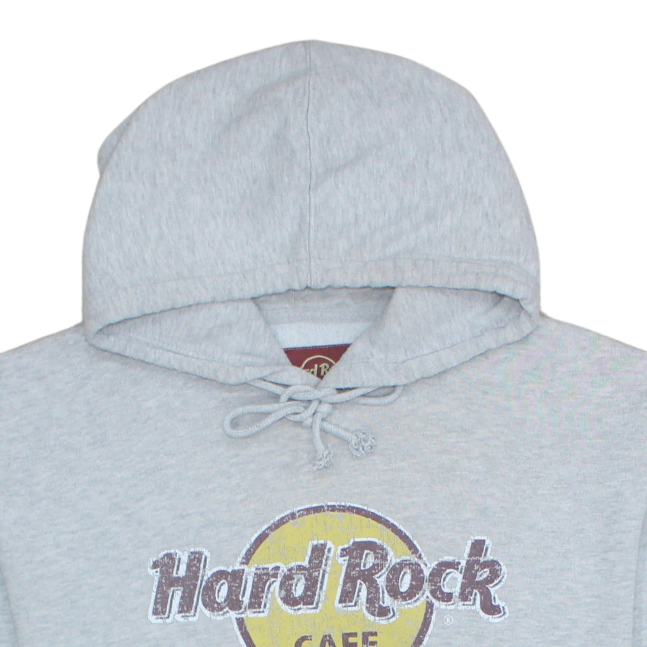 Hard Rock Cafe Lisbon Grey Pullover Hoodie Women's XL Cotton Blend - Image 6