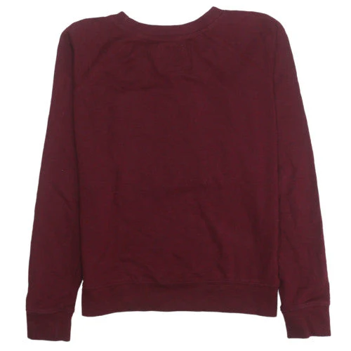 Hard Rock Cafe Men’s Red Crew Neck Pullover Sweatshirt Size L - Image 4