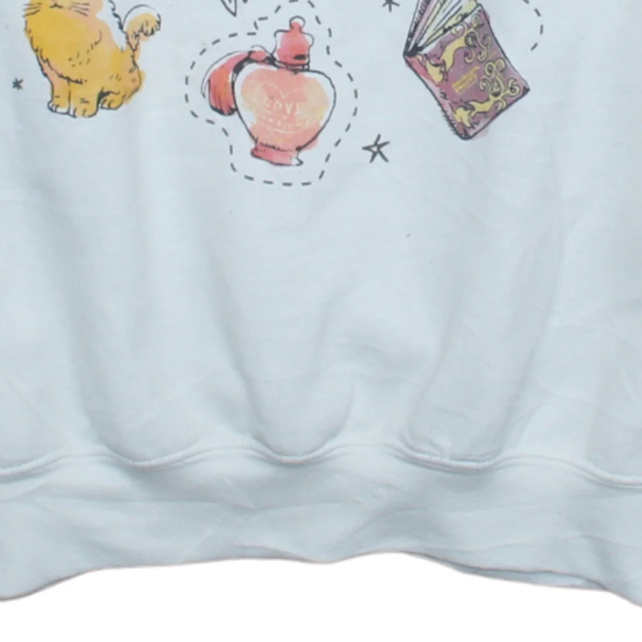 Harry Potter Womens White XL Pullover Sweatshirt Witch In Training - Image 7