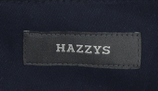 Hazzy's Women's Navy Blue Knee Length Pencil Skirt Size 10 - Image 4