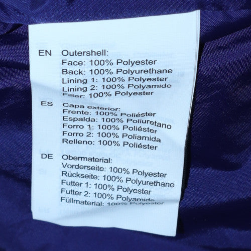 Helly Hansen Womens Blue Waterproof Hooded Rain Jacket XS - Image 5