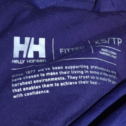 Helly Hansen Womens Blue Waterproof Hooded Rain Jacket XS - Image 6