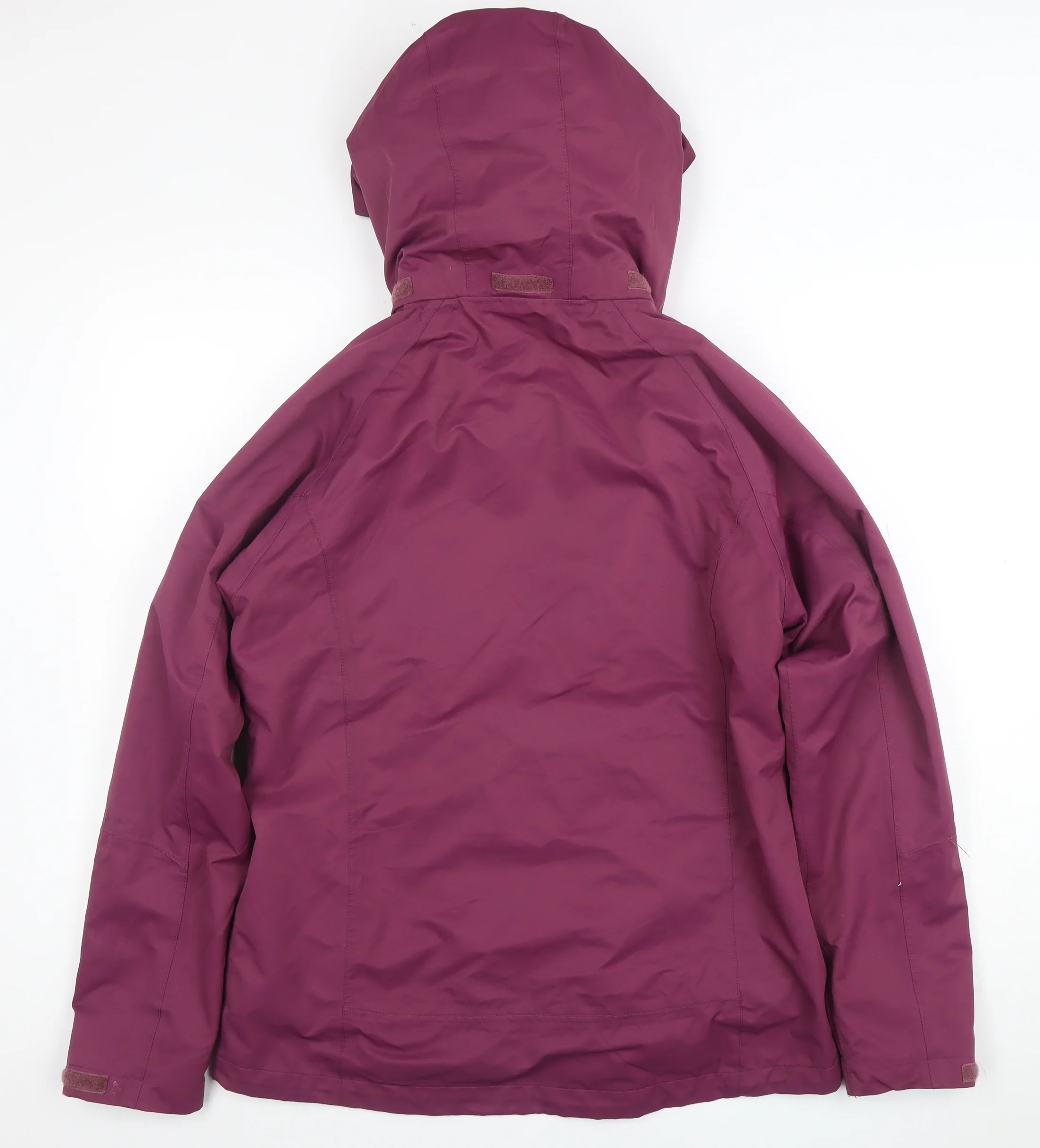 Hi Gear Women's Purple Waterproof Hooded Jacket Size 14 - Image 3