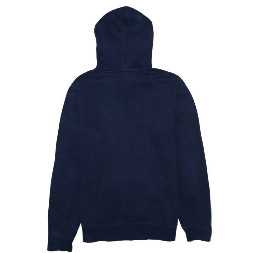 Hilfiger Denim Men's Blue Pullover Hoodie M Regular Fit Graphic Print - Image 4