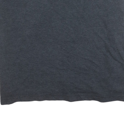 Hilfiger Denim Men's Grey Polo Shirt XL Cotton Short Sleeve Classic Fit - Image 7