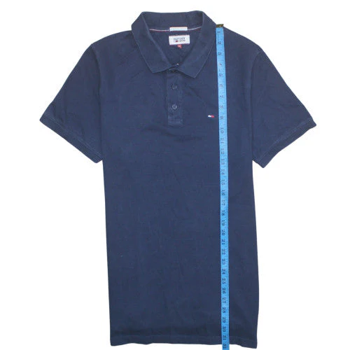 Hilfiger Denim Men's Navy Blue XXL Cotton Polo Shirt - Image 2
