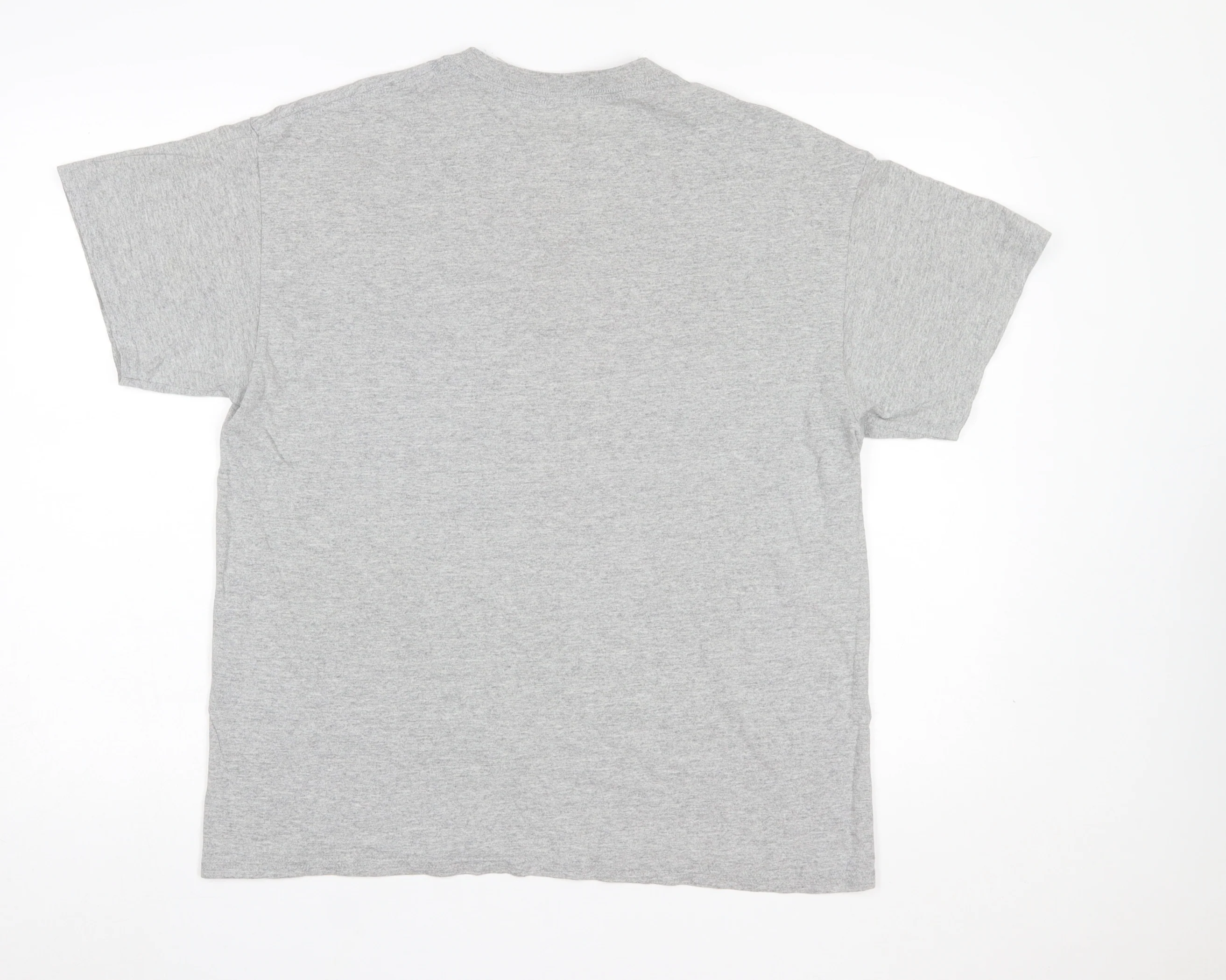 HNR LDN Men's Grey Dog Embroidered Cotton T-Shirt Size M - Image 3