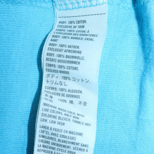 Hollister Men Blue Pullover Hoodie L Lightweight Logo Design - Image 5