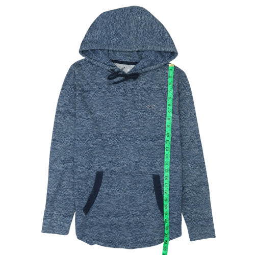 Hollister Men’s Blue Pullover Hoodie XS Regular Fit Lightweight - Image 2