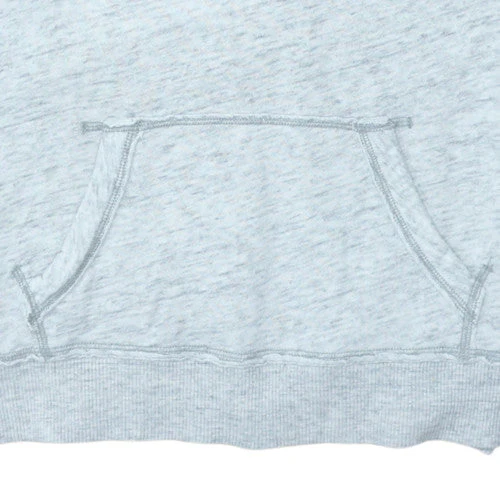 Hollister Men’s Grey XL Pullover Hoodie with Logo Print - Image 7