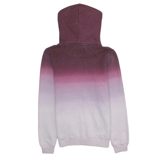 Hollister Men’s Purple Ombre Pullover Hoodie S Fleece Sweatshirt - Image 4