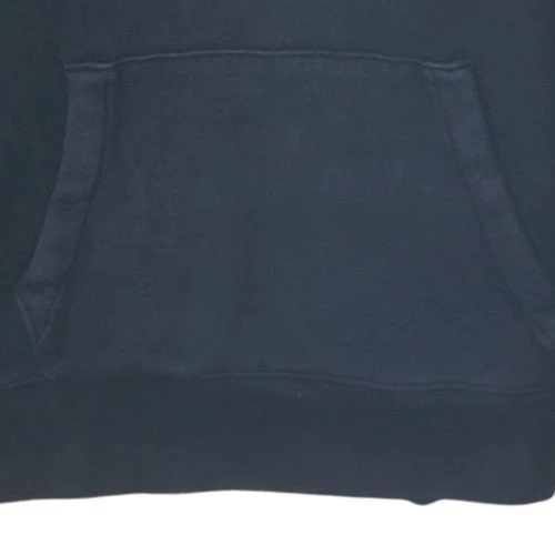 Hollister Mens Black Pullover Hoodie Medium Logo Embroidered Fleece - Image 8