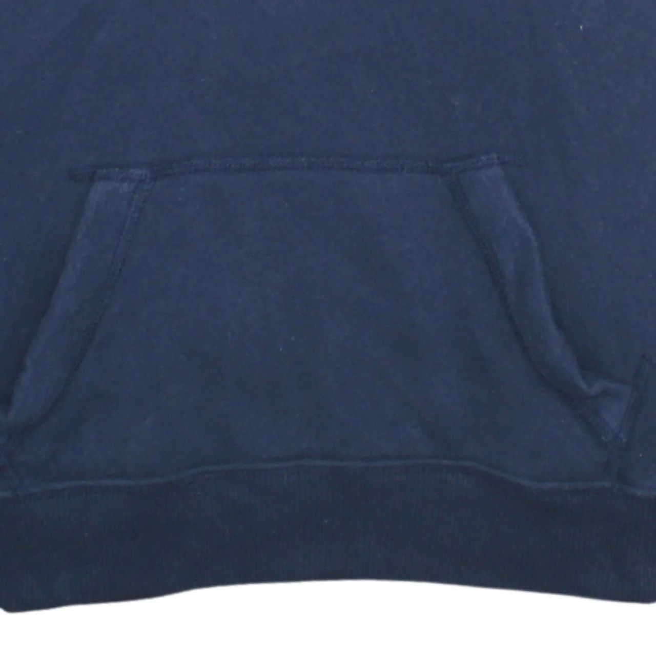 Hollister Men's Blue Pullover Hoodie M Logo Graphic Fleece - Image 8