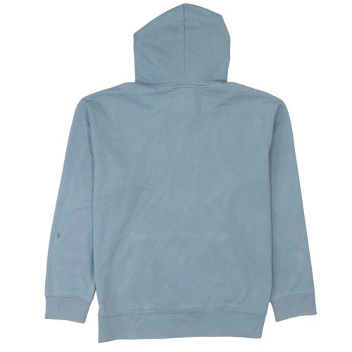 Hollister Mens Blue Pullover Hoodie XL Classic Fleece Sweatshirt - Image 4
