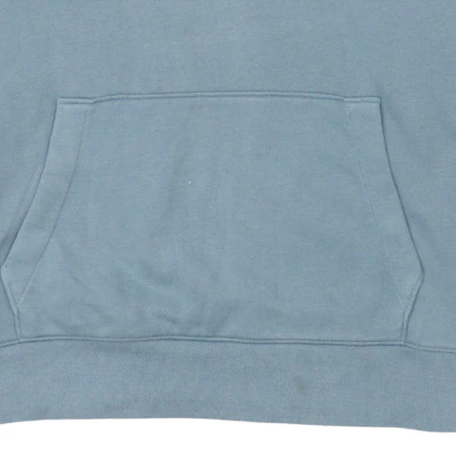 Hollister Mens Blue Pullover Hoodie XL Classic Fleece Sweatshirt - Image 8