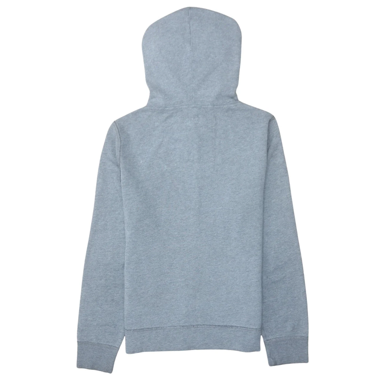 Hollister Men's Grey Hoodie Small Pullover Cotton Blend Logo Style - Image 4