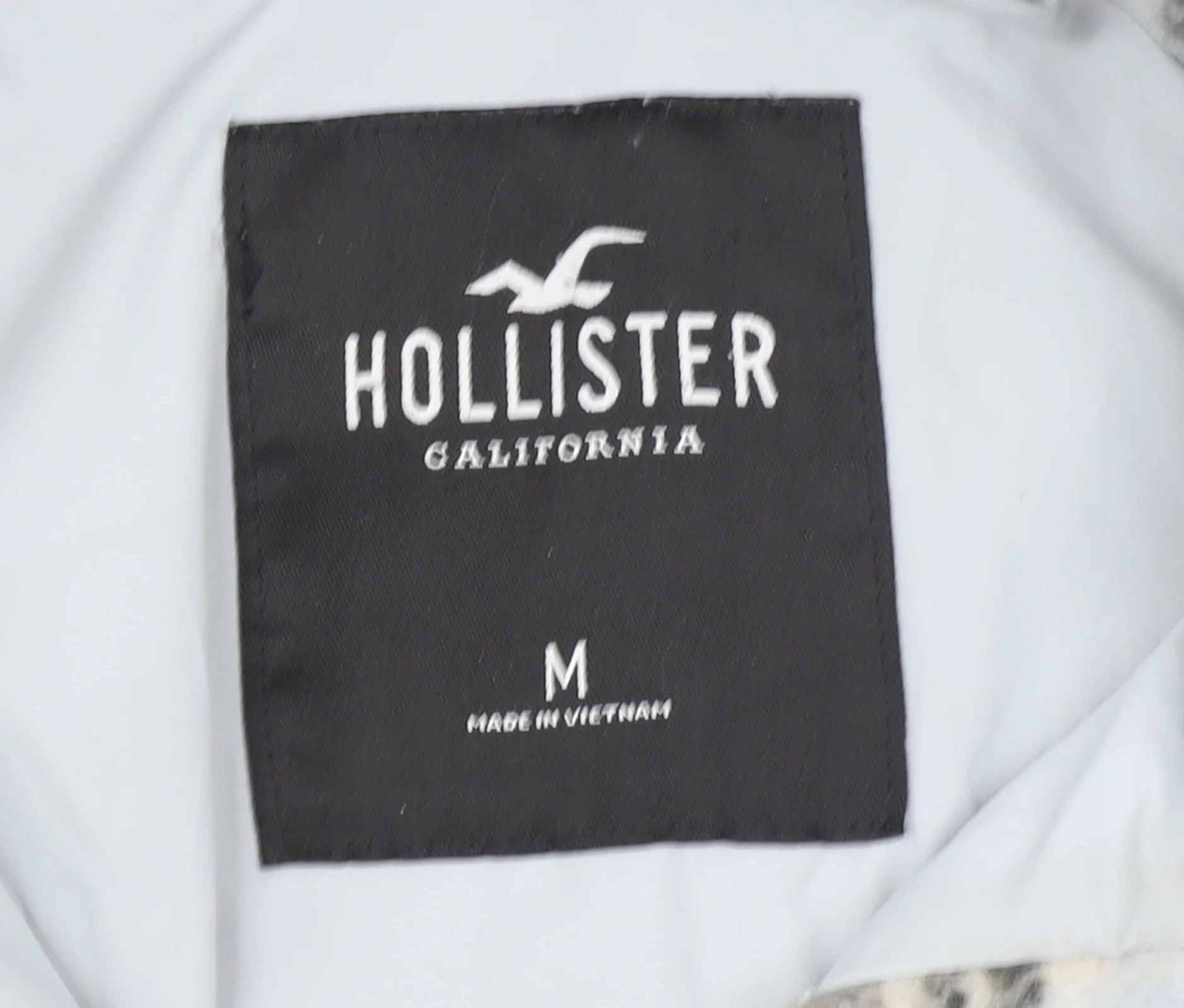 Hollister Men's Grey Plaid Flannel Shacket Jacket M Regular Fit - Image 4