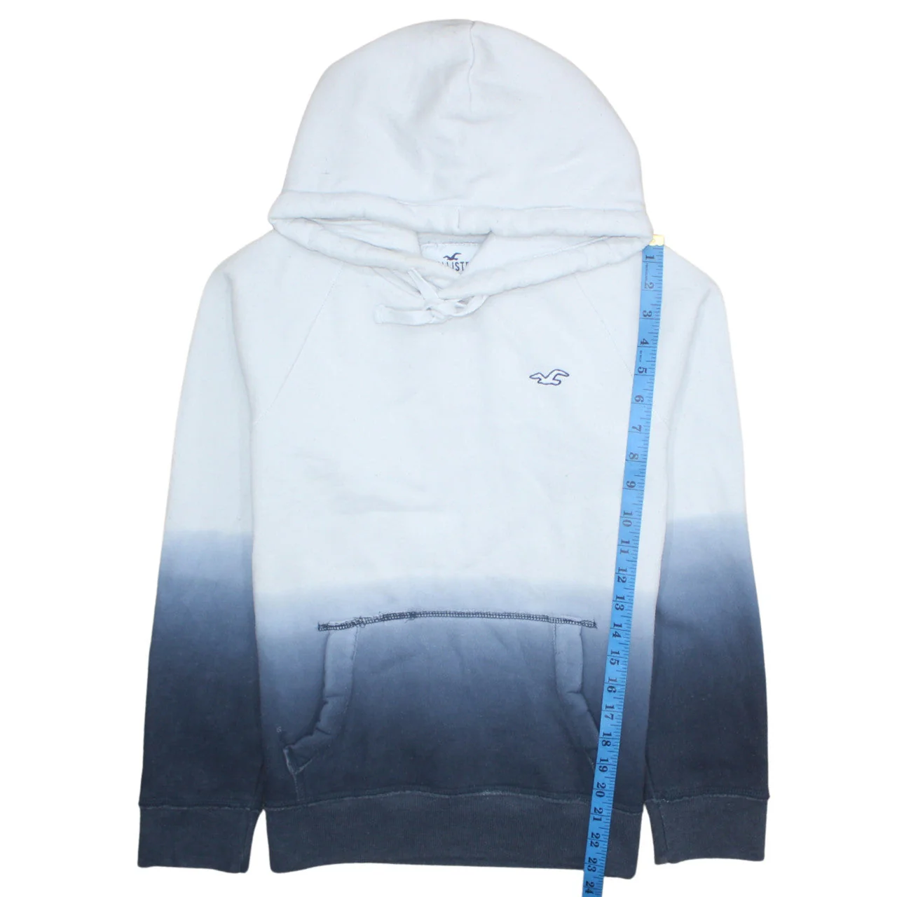 Hollister Men's Multicoloured XS Pullover Hoodie with Logo - Image 3