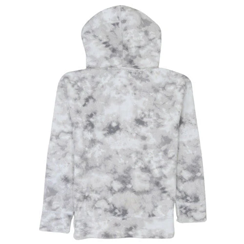 Hollister Unisex Grey XS Tie Dye Pullover Hoodie - Image 4