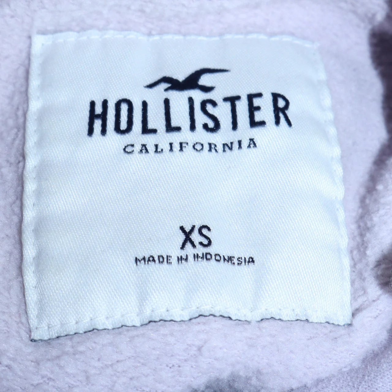 Hollister Women Purple Pullover Hoodie XS Cotton Blend Casual - Image 5