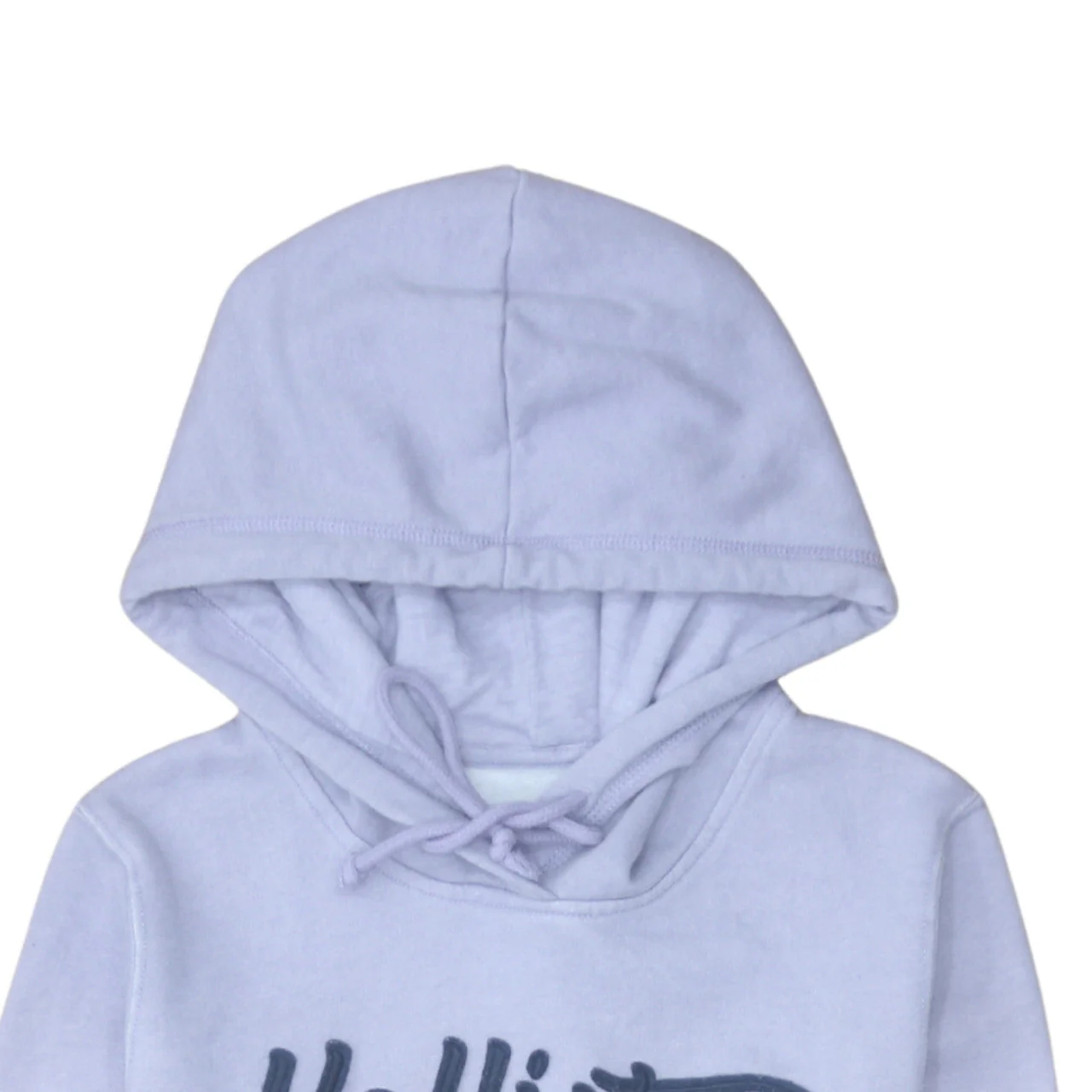 Hollister Women’s Blue Ombre Hoodie L Pullover Logo Sweatshirt - Image 8