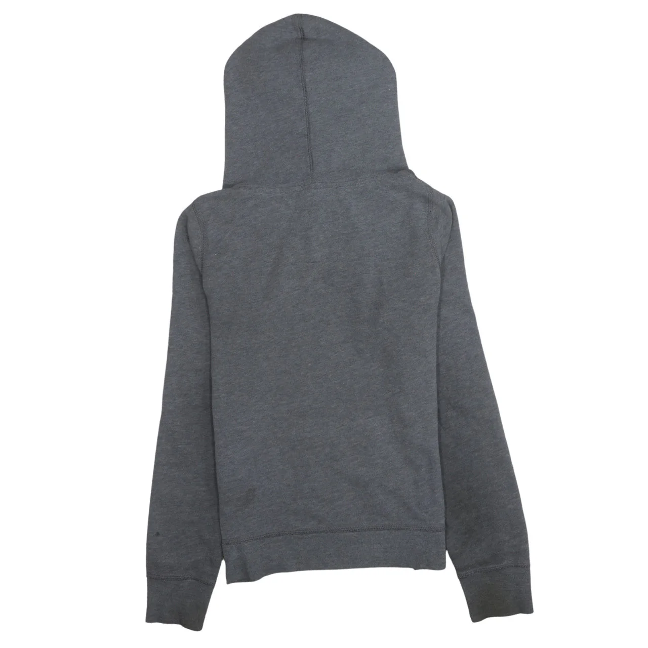 Hollister Women’s Grey Pullover Hoodie Medium Hooded Classic Fit - Image 4