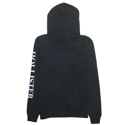 Hollister Womens Black Small Pullover Hoodie with Logo Detail - Image 4