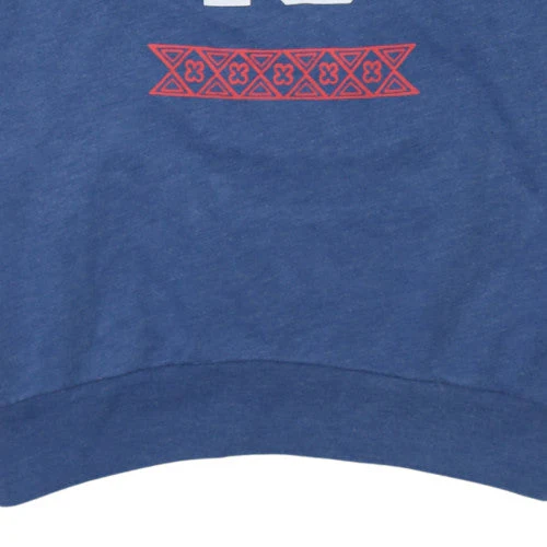 Hollister Women's Blue XS Crew Neck Pullover Sweatshirt - Image 8