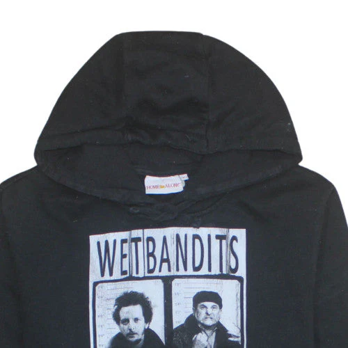Home Alone Men's Black S Pullover Hoodie Wet Bandits Graphic Print - Image 8