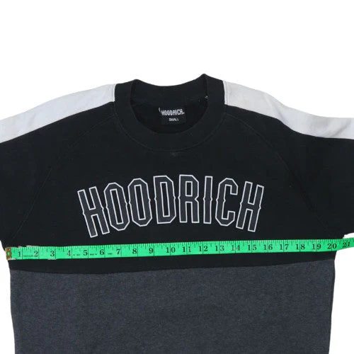 Hoodrich Men’s Grey Small Pullover Sweatshirt with Logo Design - Image 3