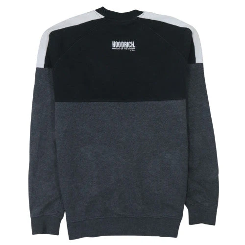 Hoodrich Men’s Grey Small Pullover Sweatshirt with Logo Design - Image 4