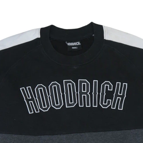 Hoodrich Men’s Grey Small Pullover Sweatshirt with Logo Design - Image 8