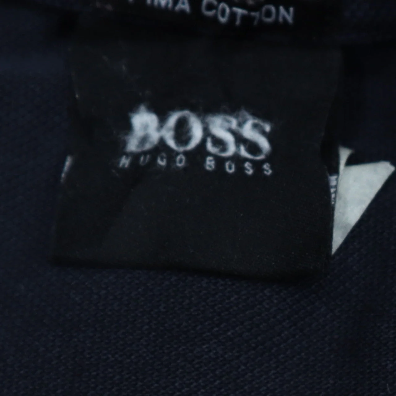 Hugo Boss Men's Black Cotton Golf Polo Shirt Size M - Image 6