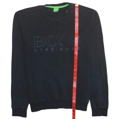 Hugo Boss Men's Black Modern Fit Crew Neck Sweatshirt Size M - Image 3