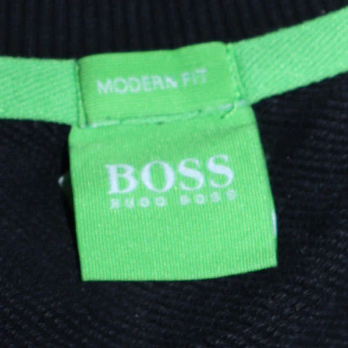 Hugo Boss Men's Black Modern Fit Crew Neck Sweatshirt Size M - Image 5