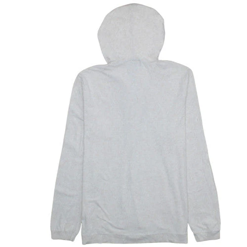 Hugo Boss Women Grey Full Zip Hoodie Sweatshirt Size M - Image 4