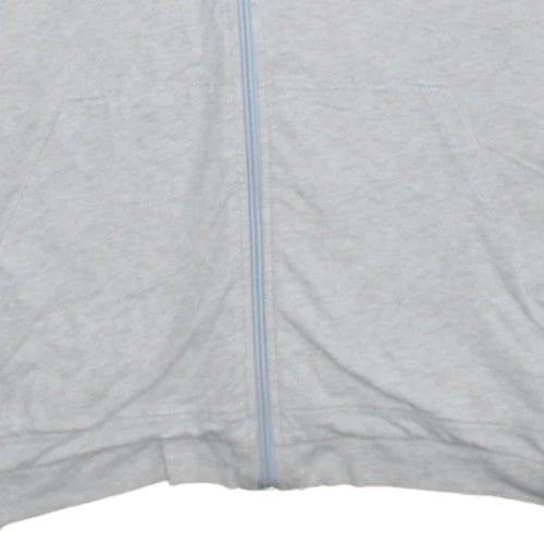 Hugo Boss Women Grey Full Zip Hoodie Sweatshirt Size M - Image 7